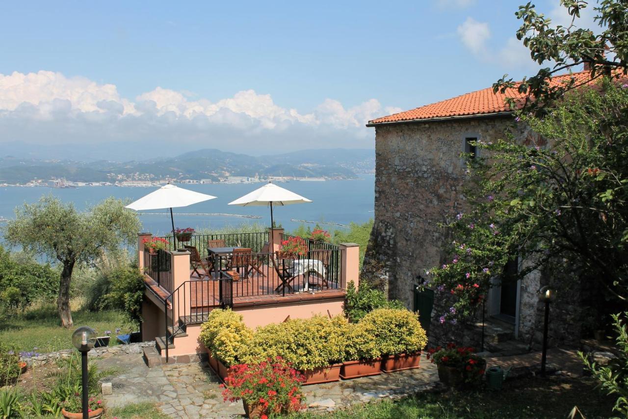 Vila Agriturismo Terrazza Sul Golfo - Il Casale La Spezia Exteriér fotografie